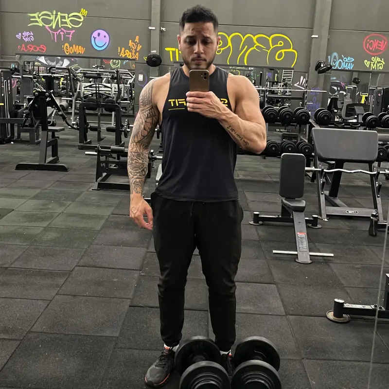 Joe na academia